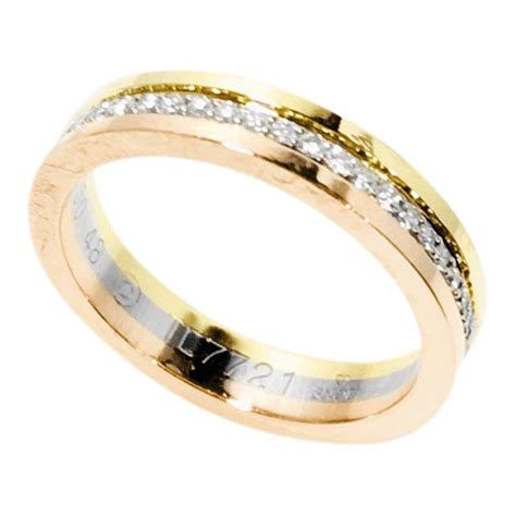 cartier wedding rings trinity|cartier trinity ring with diamonds.